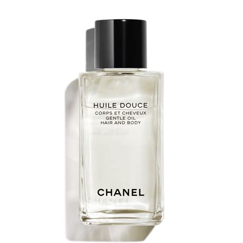 chanel hair and body oil.